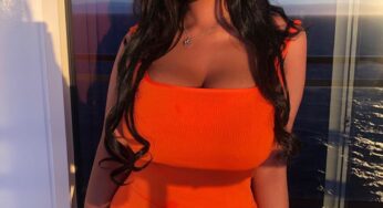 Big tits Tiziana and her slim body